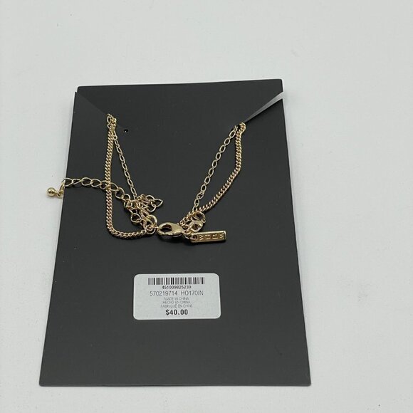 NWT White House Black Market Swarovski Crystal "B" Celestial Charm Necklace - Picture 9 of 10